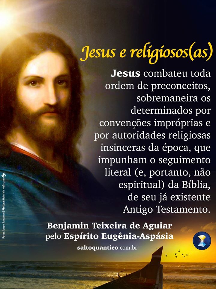 Jesus e religiosos.