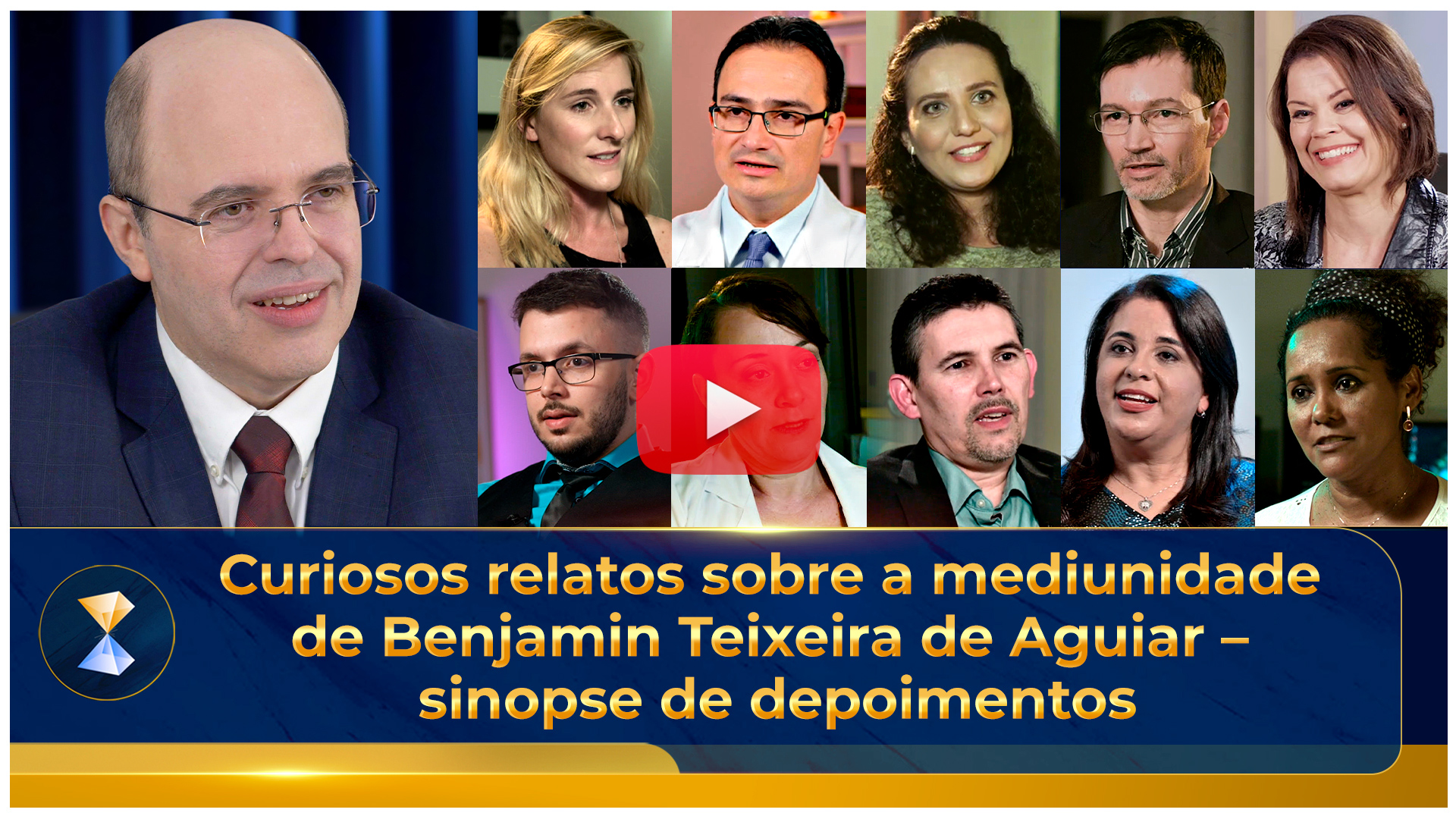 Curiosos relatos sobre a mediunidade de Benjamin Teixeira de Aguiar – sinopse de depoimentos