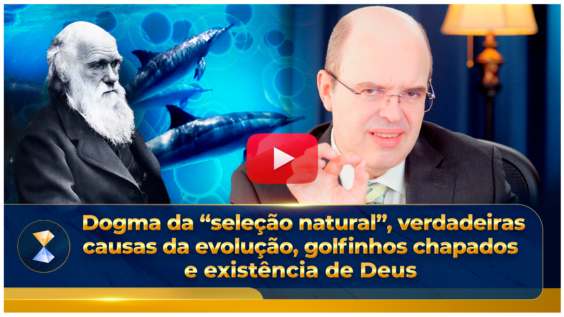 Dogma da "seleção natural", verdadeiras causas da evolução, golfinhos chapados e existência de Deus