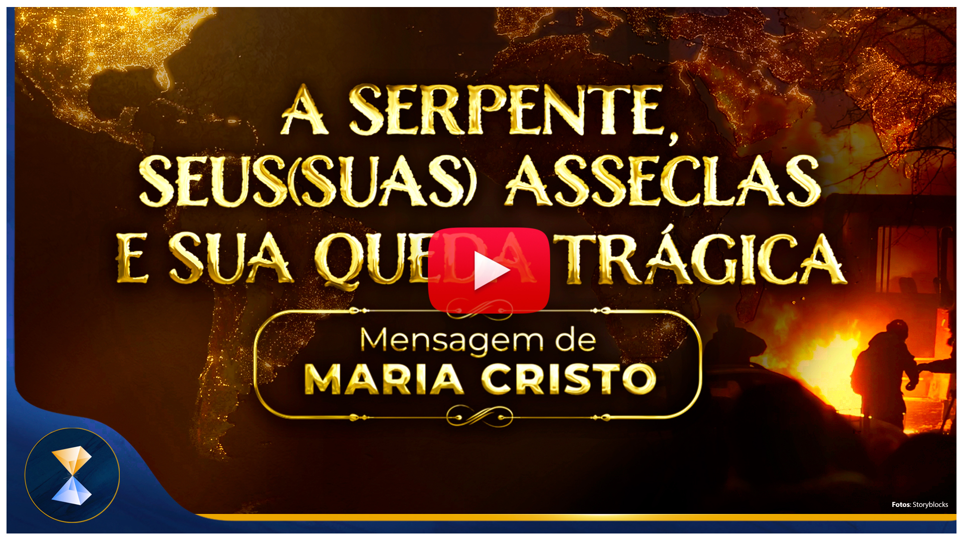 A serpente, seus(suas) asseclas e sua queda trágica – Mensagem de Maria Cristo